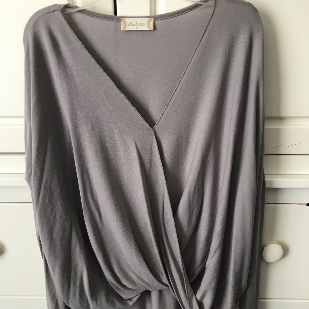 V neck sweater
